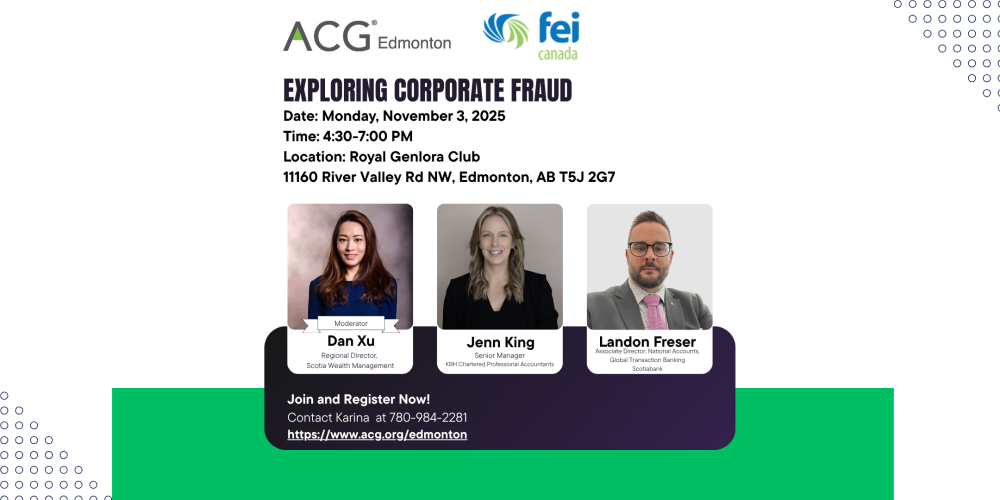 ACG Edmonton & FEI Edmonton Collaborative Event