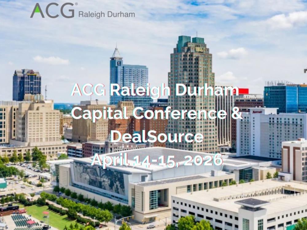 2026 ACG Raleigh Durham Capital Conference