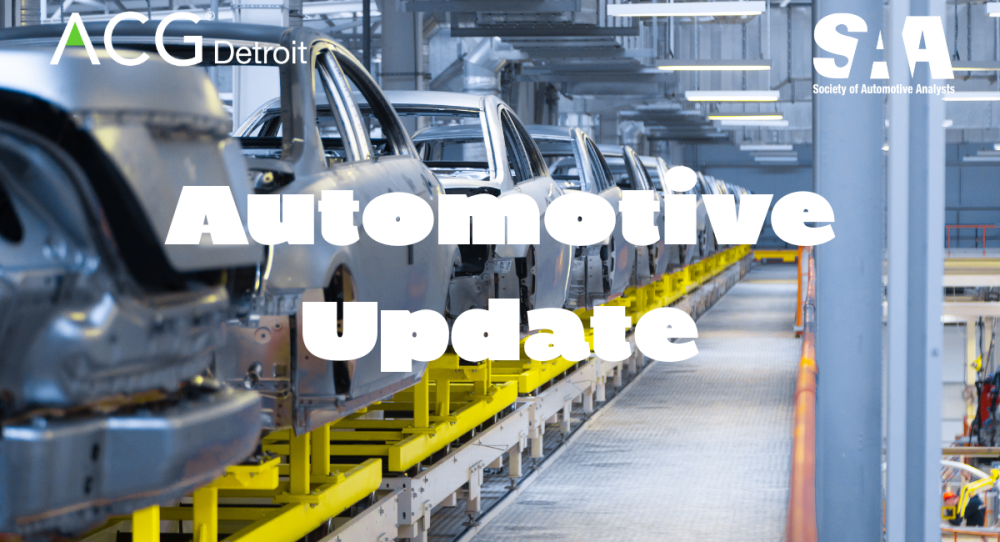 Automotive Update