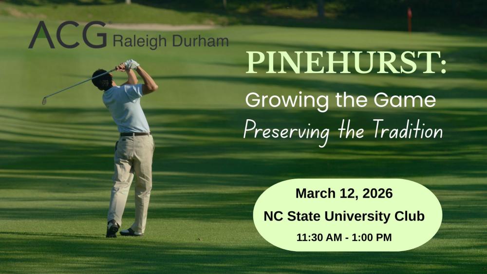 The Business of Pinehurst