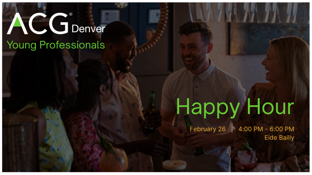 ACG Denver Young Professionals Happy Hour
