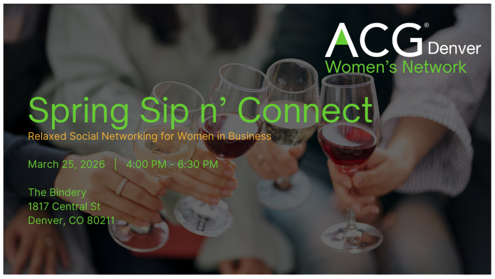 Women's Sip n' Connect