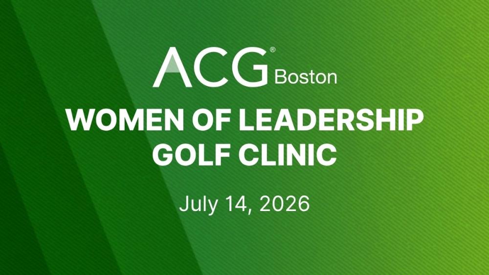 Boston WOL Golf Clinic