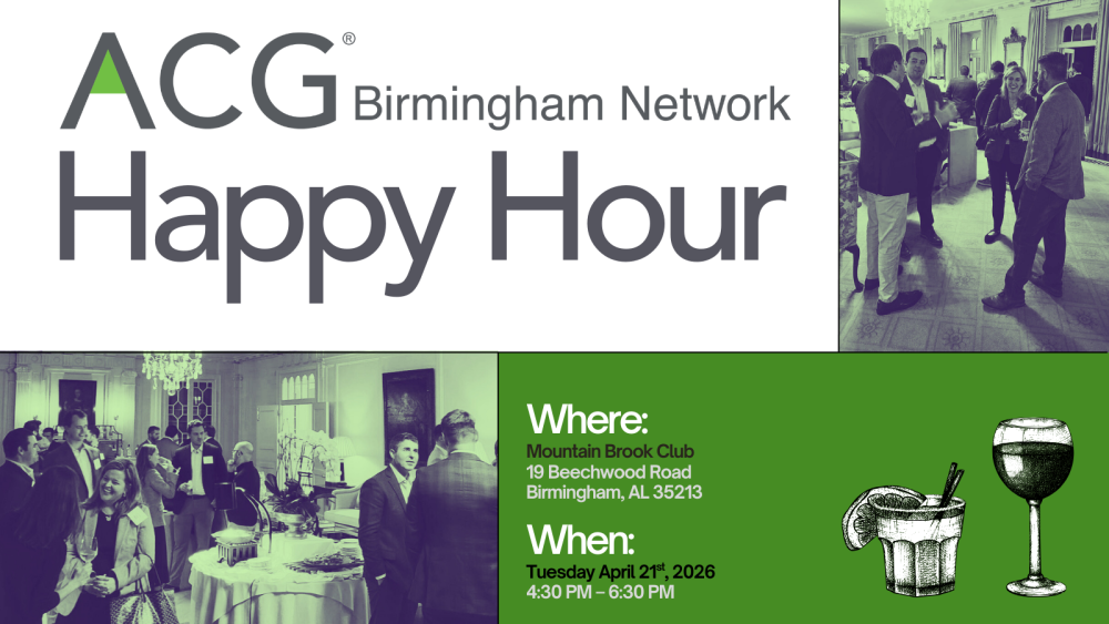 Birmingham Happy Hour Spring 2026