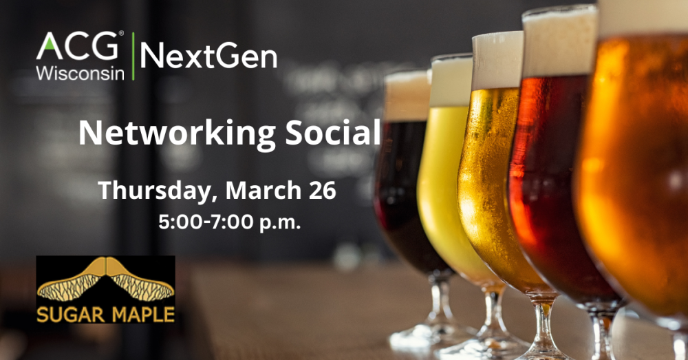 ACG WI NextGen - March 26, 2026 Social