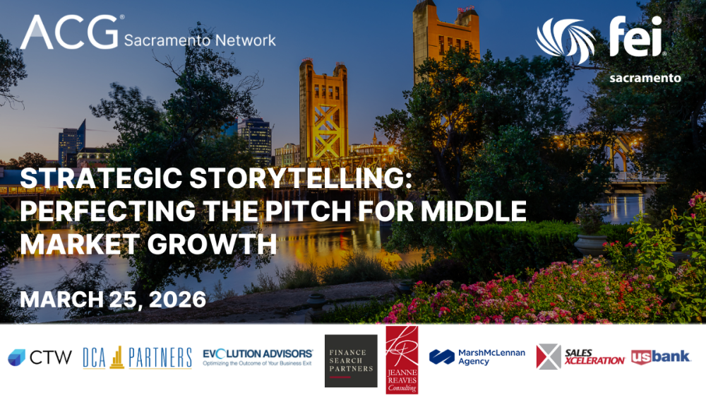 ACG Sacramento | Networking Program, March 2026 | ACG Sacramento Network