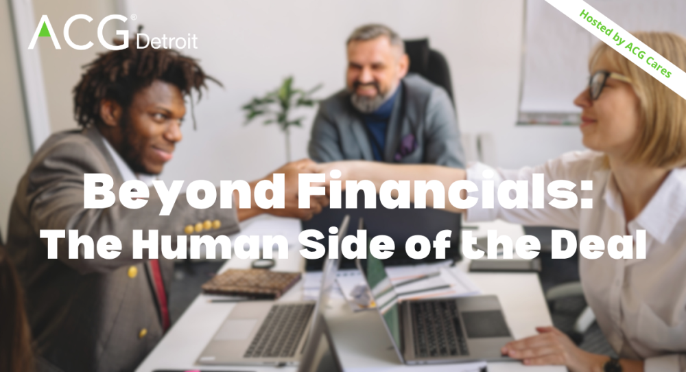 Beyond Financials: The Human Side of the Deal