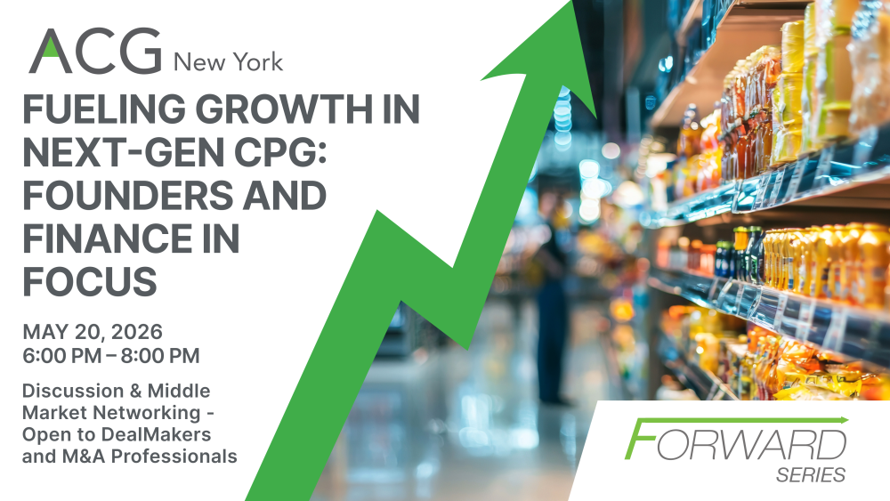 Forward Series Spring Edition May 20