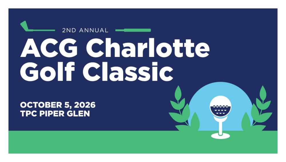 2nd Annual ACG Charlotte Golf Classic on October 5, 2026