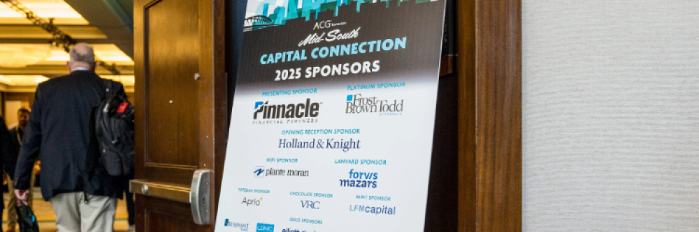 2026 CapCon - Sponsor Masthead
