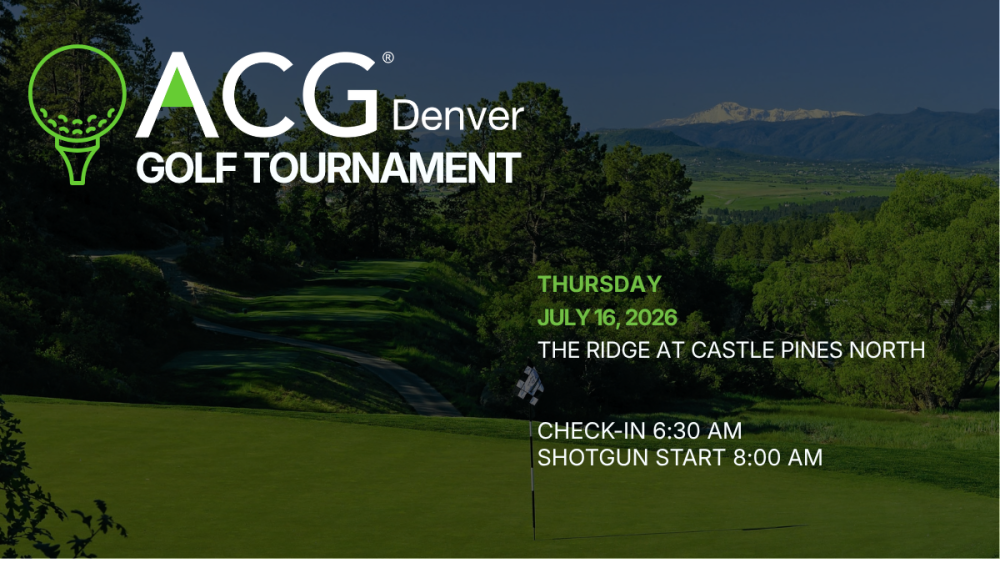 ACG Denver Golf Tournament
