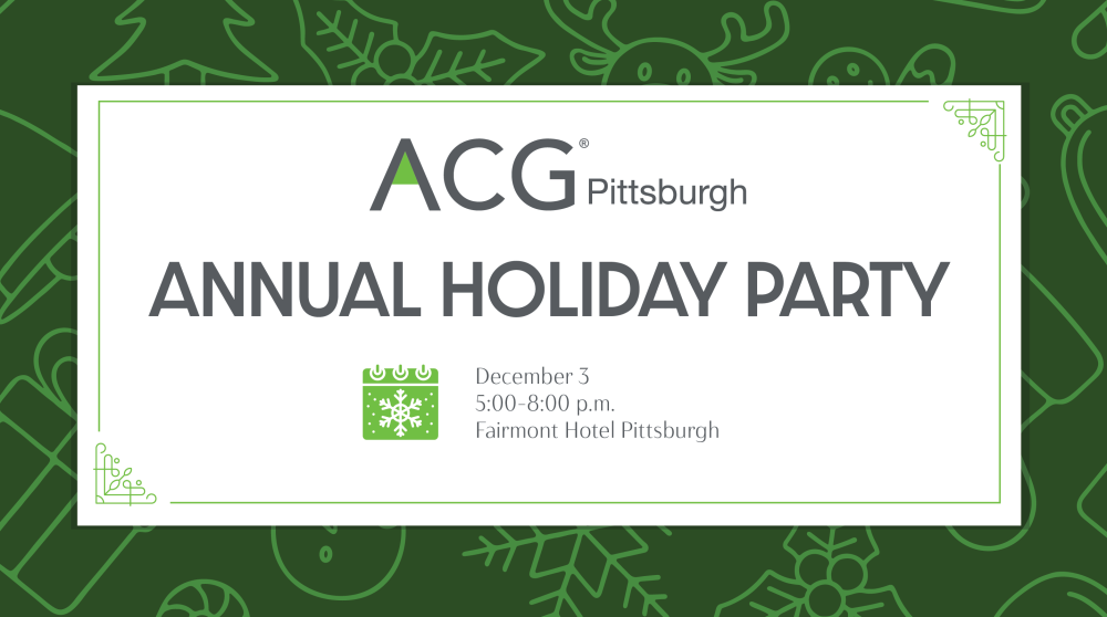 2026 ACG Pittsburgh Holiday Party