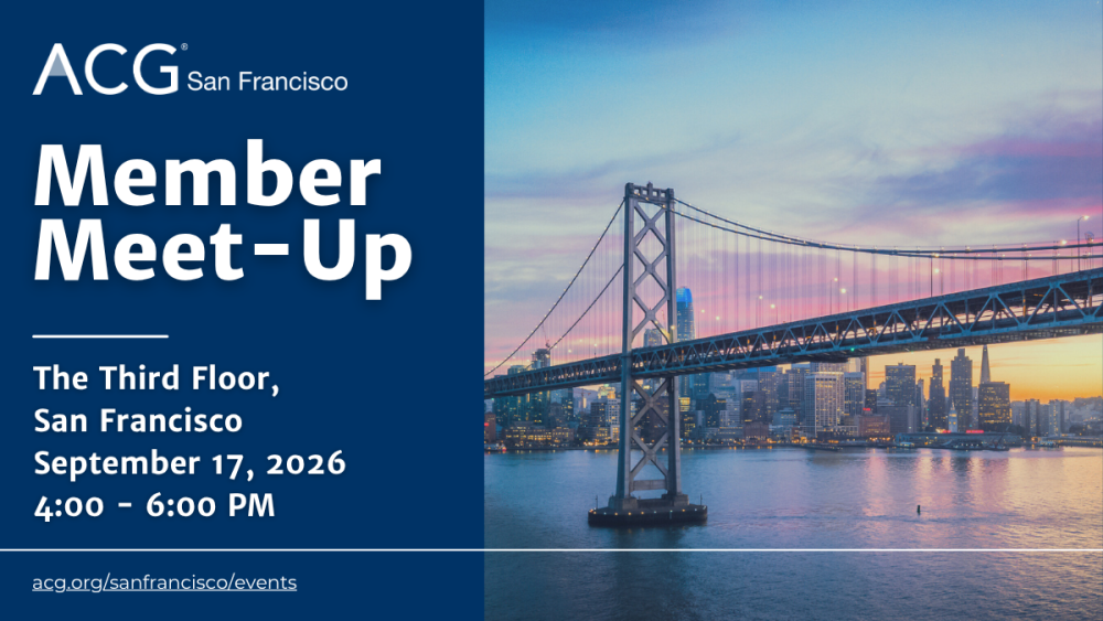 ACGSF Member Meet Up