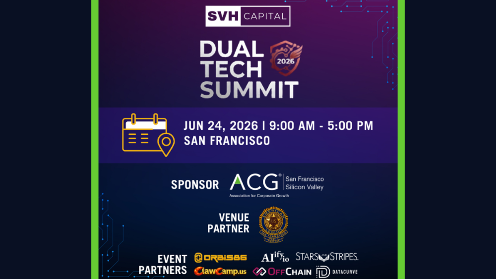 SVHCAPITAL DUAL TECH SUMMIT