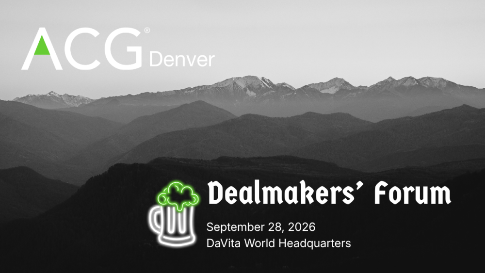 Dealmakers' Forum