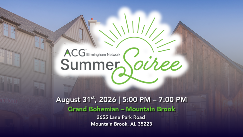 Birmingham Summer Soiree