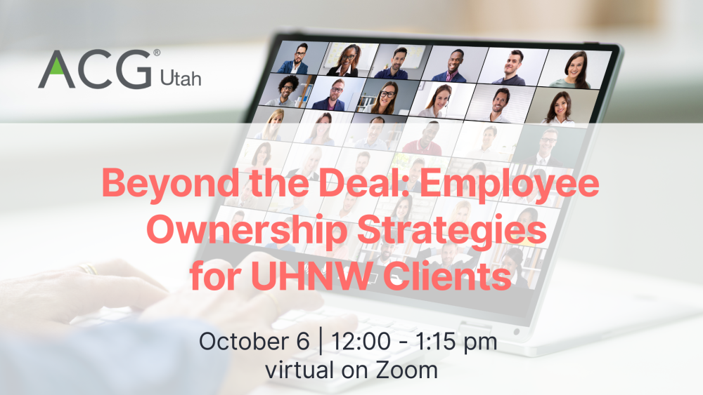UHNW virtual networking event