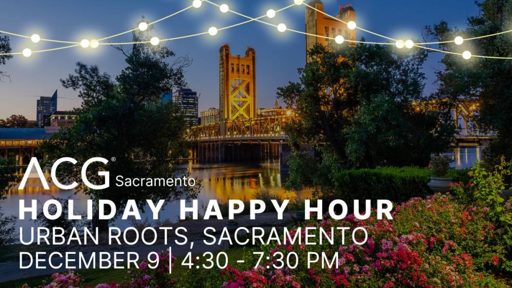 Sacramento Holiday Happy Hour