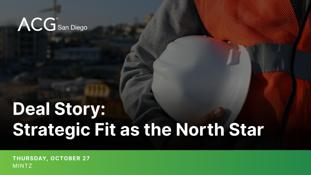 ACG San Diego  Deal Story Strategic Fit as the North Star.png