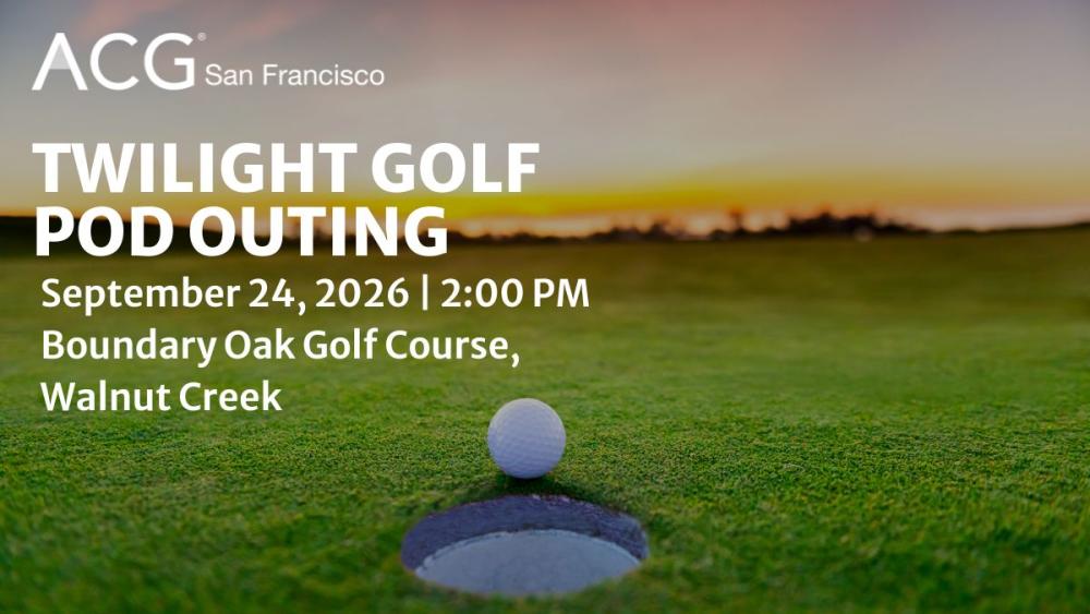 ACGSF GOLF POD