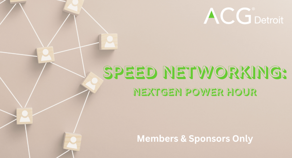 Speed Networking