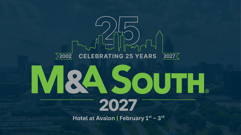M&A South 2027 Header