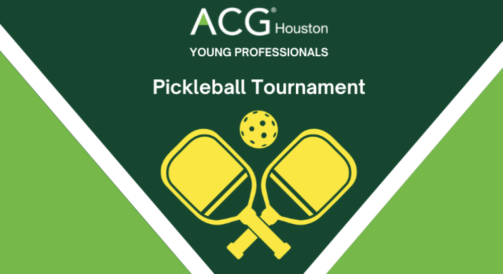 ACG Houston Young Professionals Pickleball