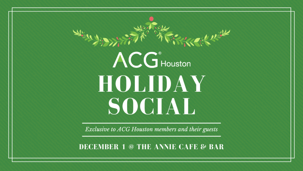 ACG Houston Social