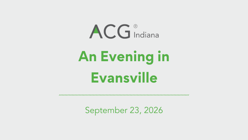 An Evening in Evansville