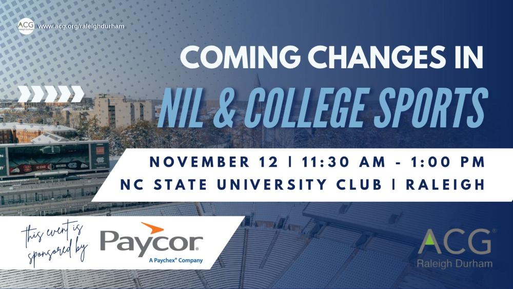 11.12.26 Coming Changes in NIL & College Sports