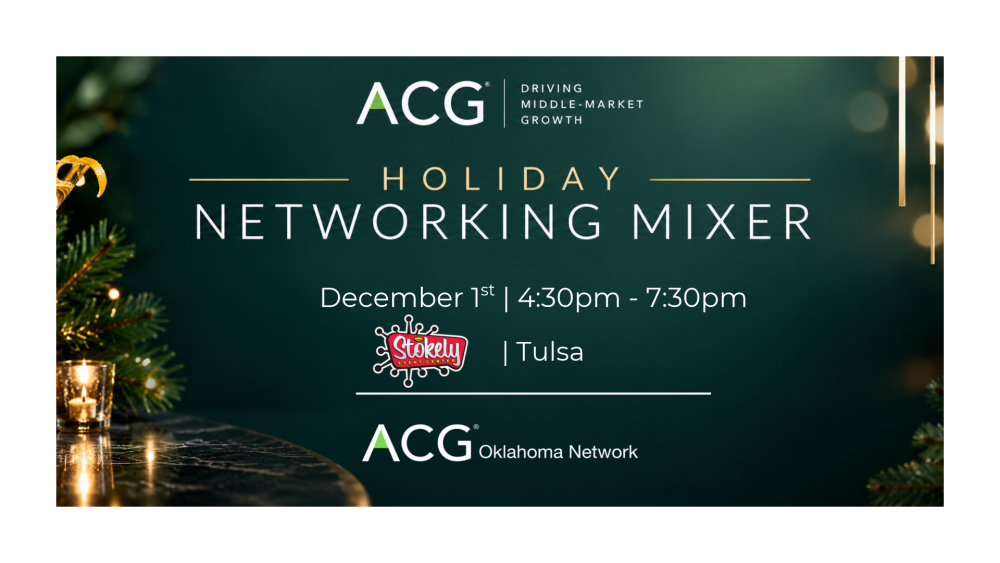 2026 ACG OK Holiday Tulsa Mixer