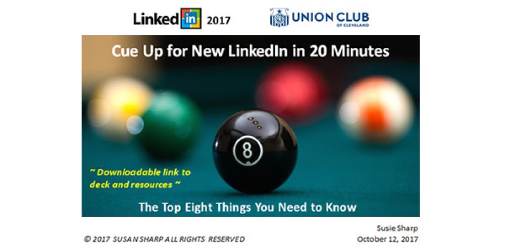 Maximizing LinkedIn with Susie Sharp