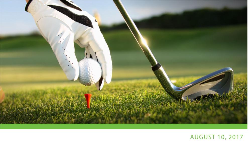 2017 August Golf Outing 2017 August Golf Outing