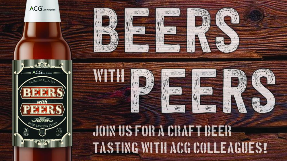 Beers with Peers Sept 24th 2019 Tiato Beers with Peers Sept 24th 2019 Tiato