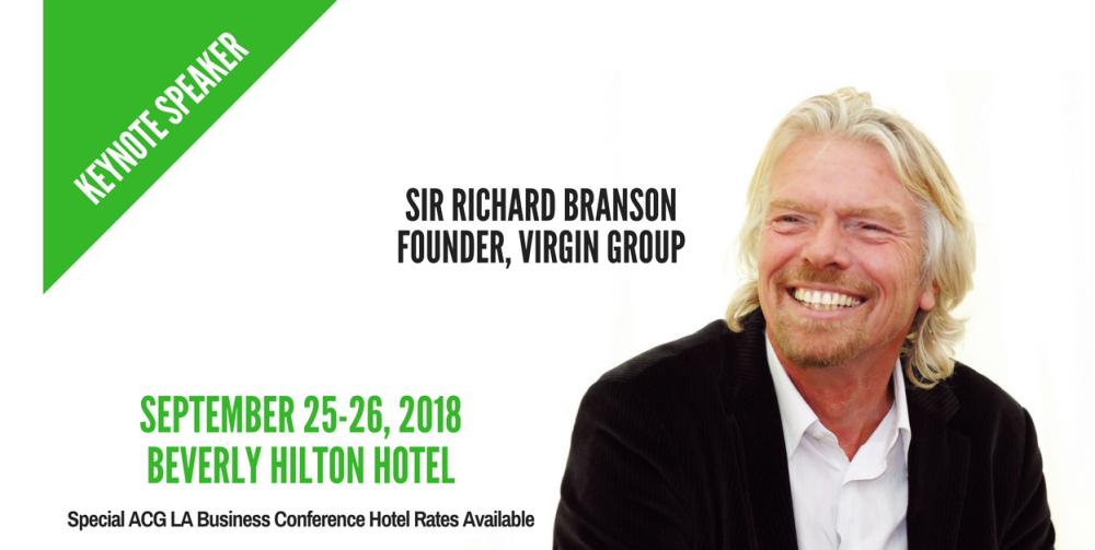 ACG LA Business Conference 2018 Sept. 2526th Beverly Hilton Hotel