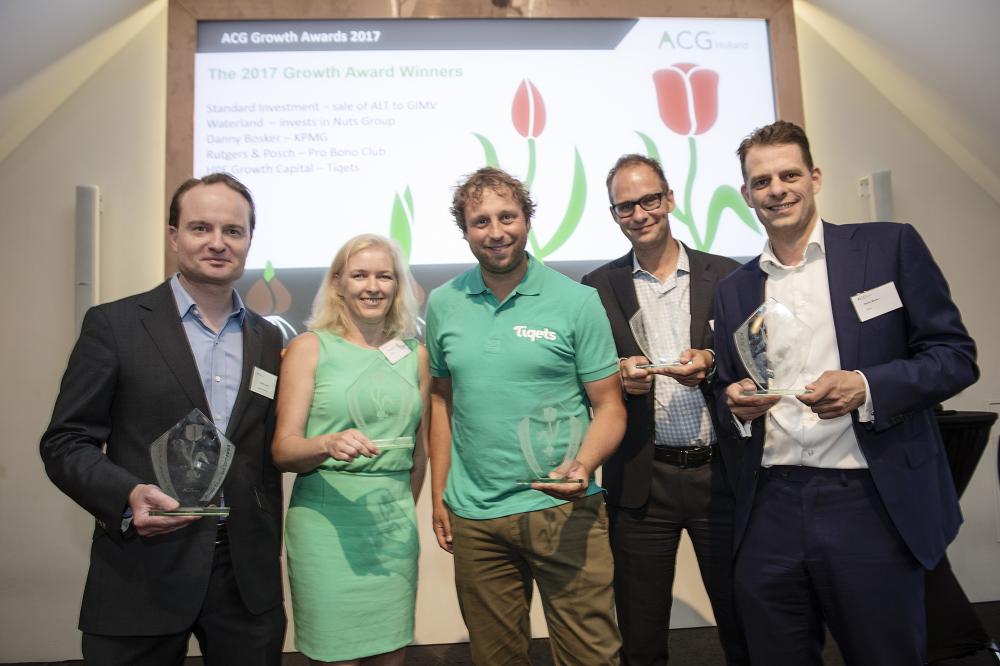 Tiqets winner ACG Holland Growth Awards