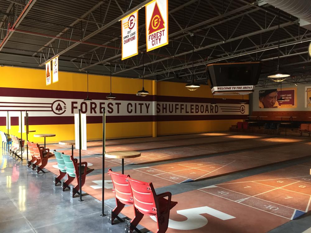 YACG Cleveland Holiday Party at Forest City Shuffleboard