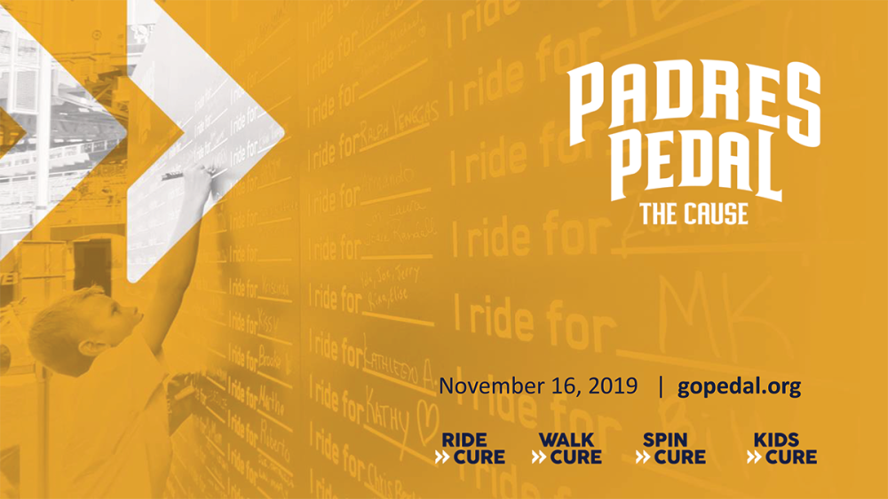 Padres Pedal the Cause