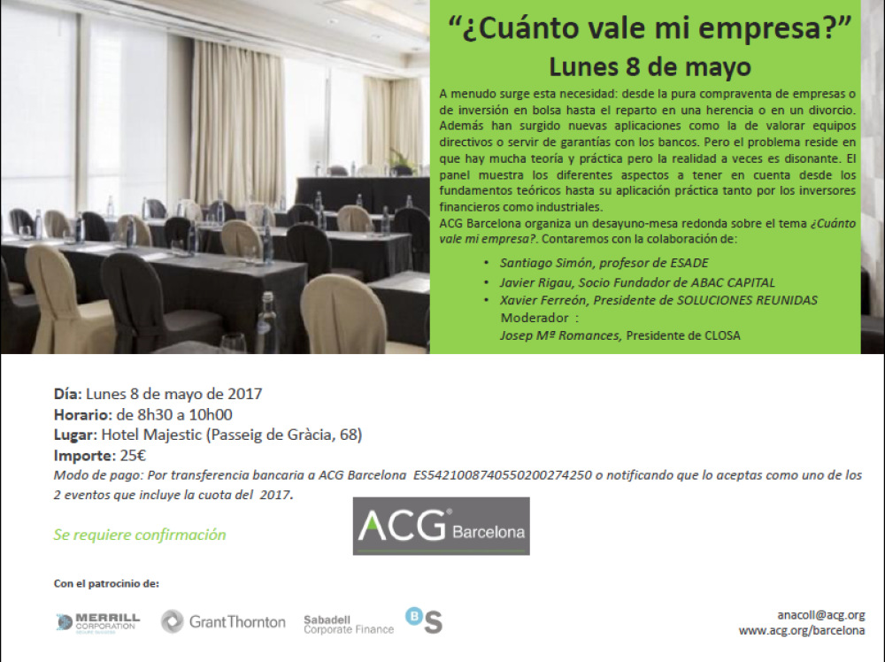 ¿Cuánto vale mi empresa?