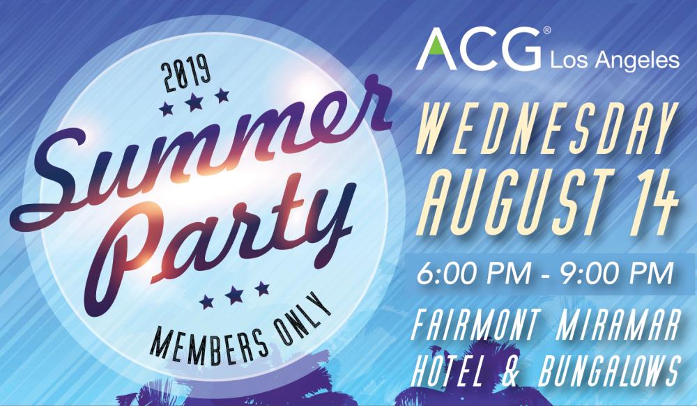 AGLA Summer Party Fairmont Bungalows Aug 14 2019 AGLA Summer Party Fairmont Bungalows Aug 14 2019