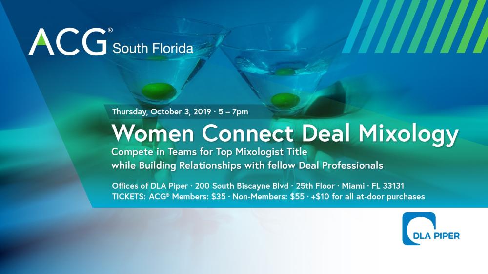 Women Connect Mixology