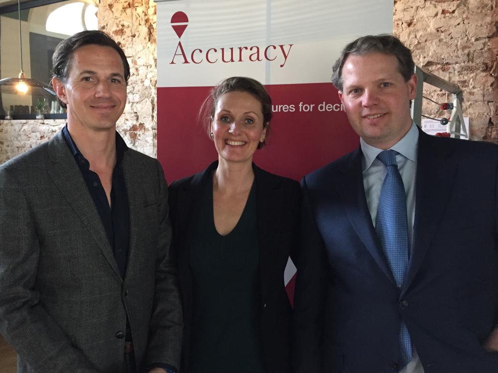 Accuracy sponsor and guest speaker Accuracy sponsor and guest speaker