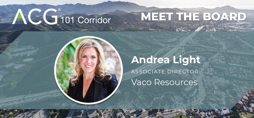 Meet the Board: Andrea Light, Associate Director, Vaco Resources