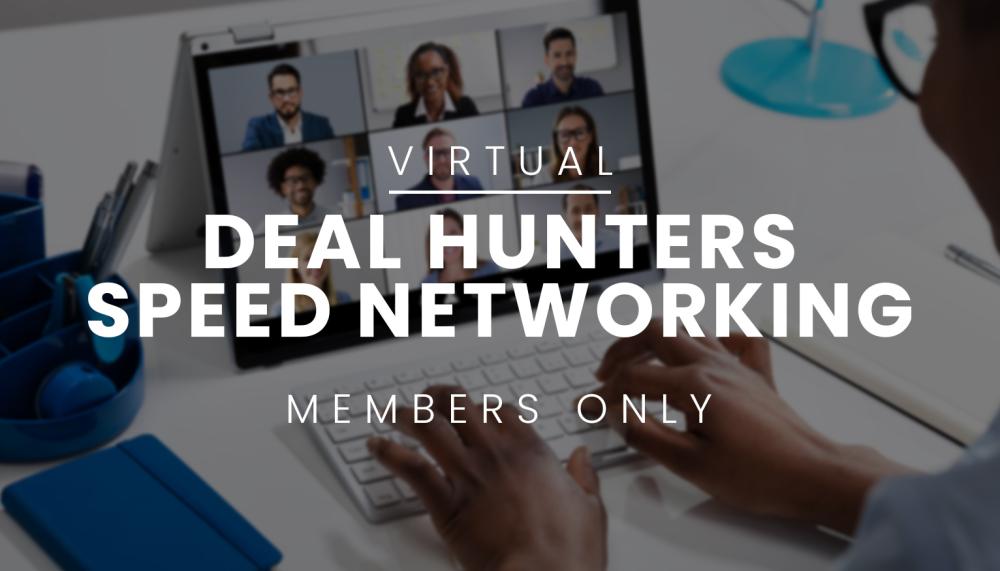 ACG Boston | Virtual Deal Hunters (Young Professionals) Speed Networking (Members Only)