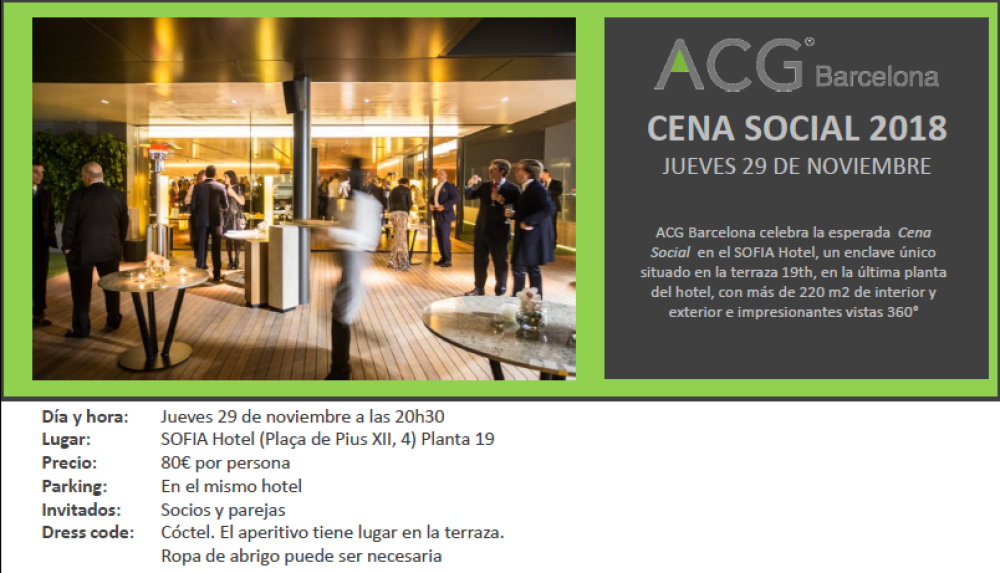 CENA SOCIAL 2018