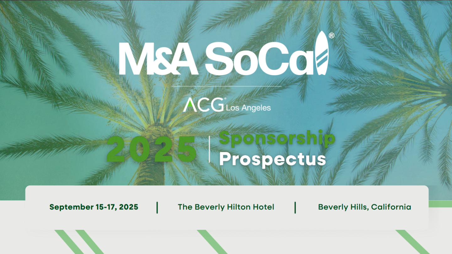 M&A SoCal 2025
