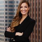 Nora in front of cleveland buildings