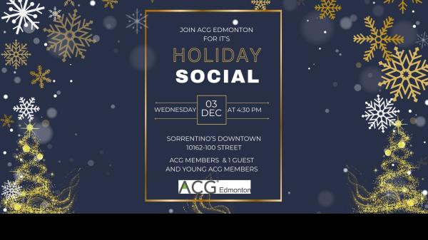 ACG Edmonton Holiday Social