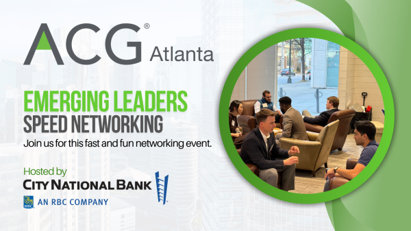 Fall 2025 Emerging Leaders Speed Networking