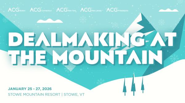 Dealmaking at the Mountain